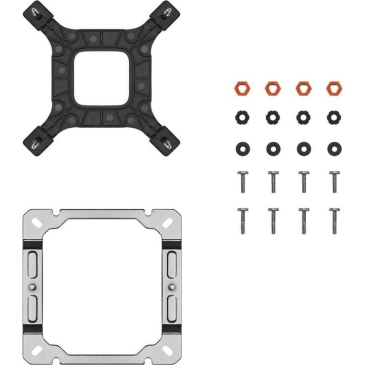 DeepCool CPU-Luftkühlungs-Lüftersockel AM4/AM5/Intel 120 mm AK400 Digital SE LED-Anzeige
