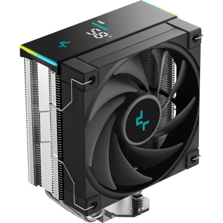 DeepCool CPU-Luftkühlungs-Lüftersockel AM4/AM5/Intel 120 mm AK400 Digital SE LED-Anzeige