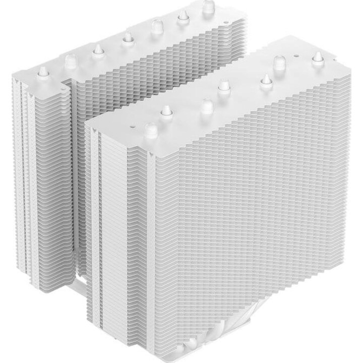 DeepCool CPU Air Cooling Fan Socket AM5/Intel Radiator 140mm Assassin VC Elite WH PWM RGB