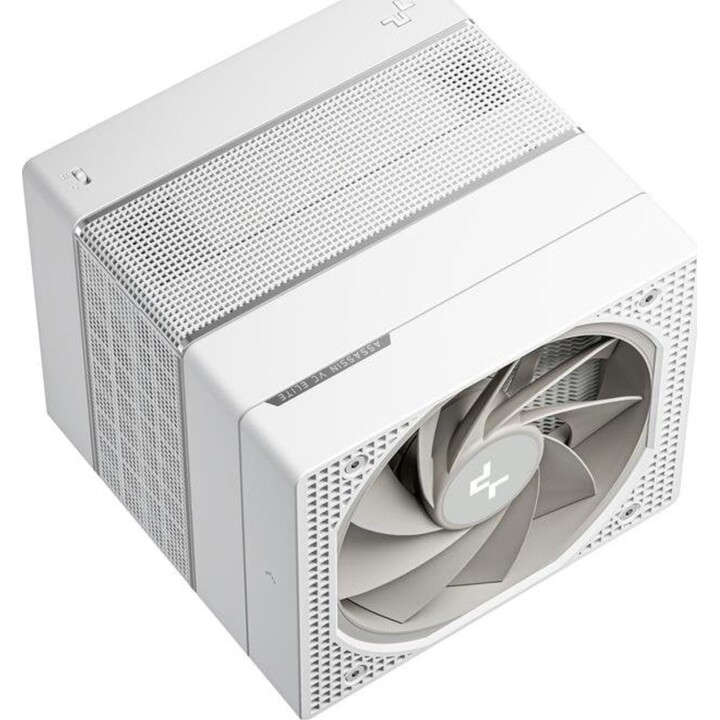 DeepCool CPU Ventola di Raffreddamento ad Aria Presa AM5/Radiatore Intel 140mm Assassin VC Elite WH PWM RGB
