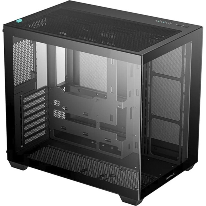 ATX PC Tower Midi Gehäuse DeepCool R-CG530-BKNDA0-G-1, schwarz, 1x Audio, 1x UN USB 2.0