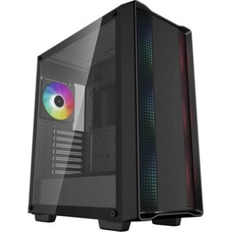 DeepCool CC560 ARGB V2 PC Tower in vetro temperato USB 3.2 Nero