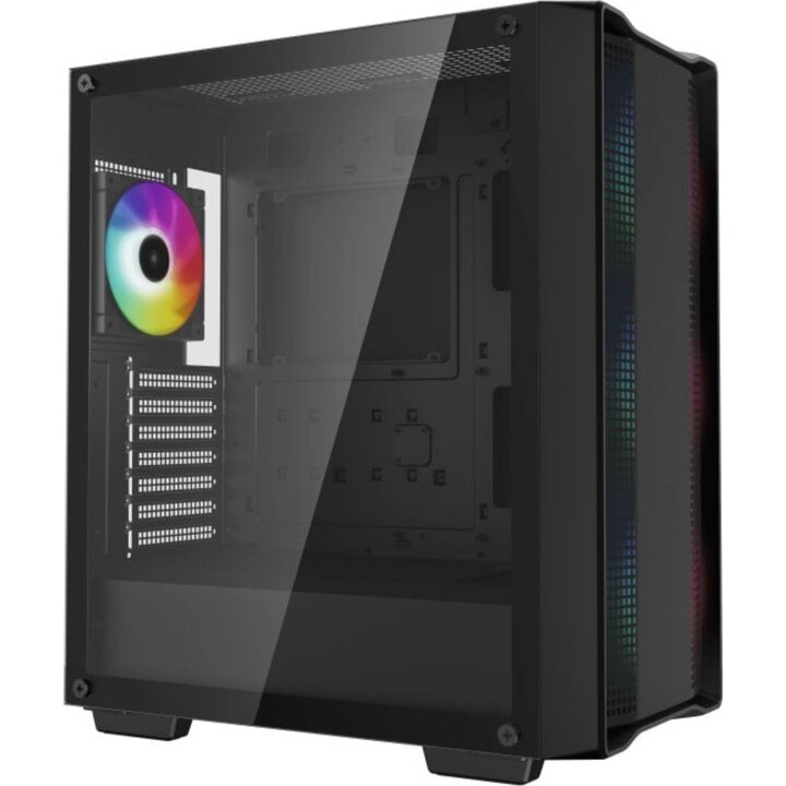 DeepCool CC560 ARGB V2 PC Tower in vetro temperato USB 3.2 Nero