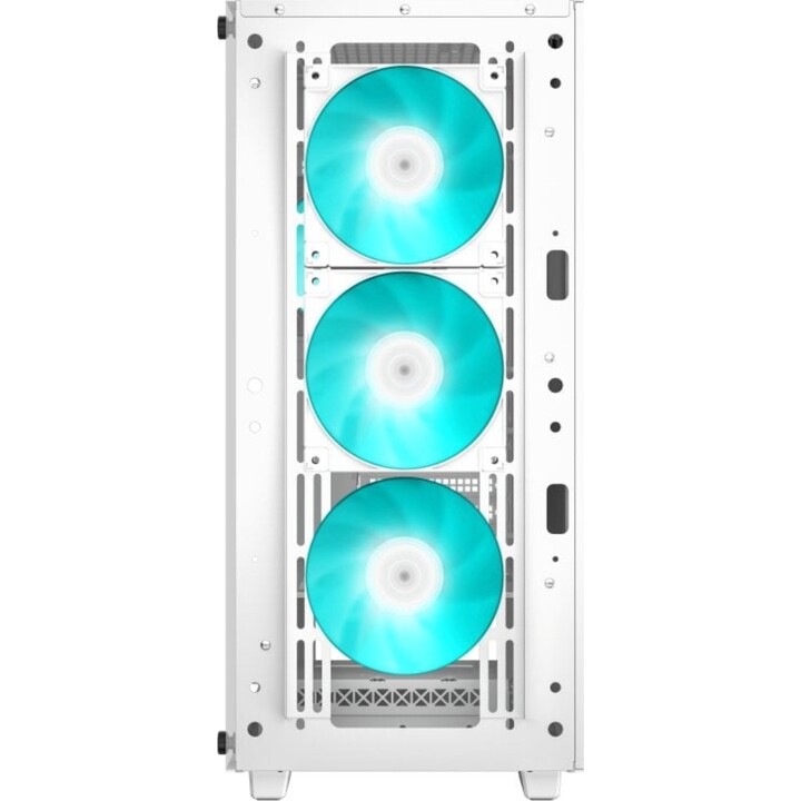 DeepCool CC560 V2 PC-Tower aus gehärtetem Glas, USB 3.2, Weiß