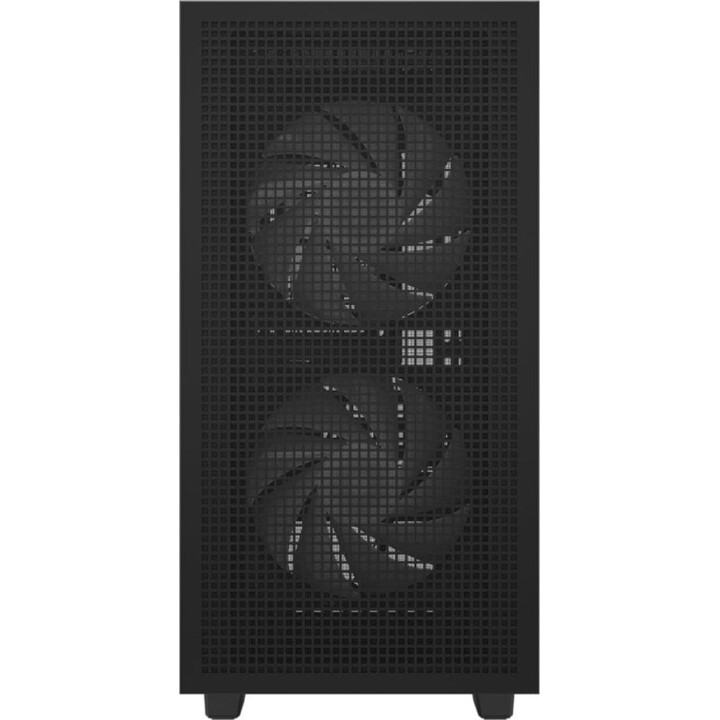 DeepCool PC Tower CH360 ARGB DIGITAL Micro Tower mATX gehärtetes Glas USB-C Schwarz