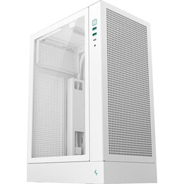 Caja PC DeepCool Ch170 Plus, Blanco, Ventana lateral, Filtro anti-polvo