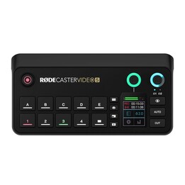 RØDECaster Video S - console de production vidéo et audio, noire