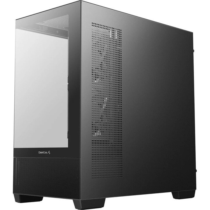 DeepCool CG380 3F, schwarzes Tower-Gehäuse, gehärtetes Glas x 2 R-CG380-BKAGM3-G