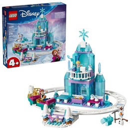 LEGO 43281 Disney Frozen Elsas Eisschloss und Schneeabenteuer