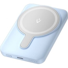 Batteria esterna Power Bank magnetica wireless Vention FHSL0 5000mAh 20W con display blu