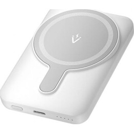 Batería Externa Vention FHSW0 Powerbank 5000mAh 20W inalámbrica Blanca PC