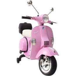 Vespa PX150 12V Rosa - Moto eléctrica para niños