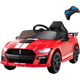 Ford Mustang Shelby GT 500 12V Red - Electric car for children