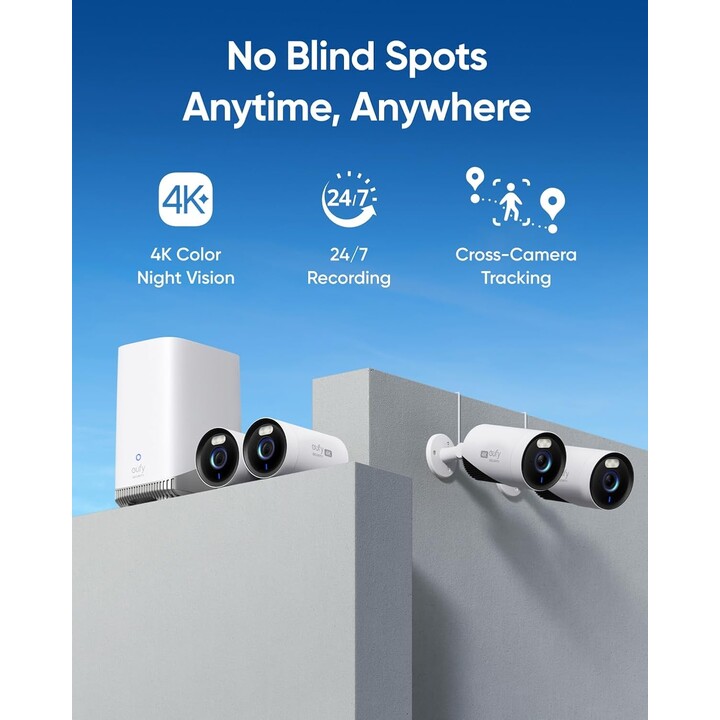 EufyCam E330 4K IP - Camera di sicurezza da esterno