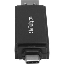 Lettore di memoria Startech Sd Microsd Usb 3 Usb-C, nero
