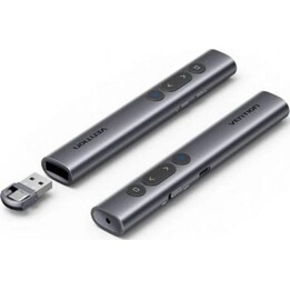 Vention KQJH0 Wireless Presenter Bluetooth USB-C Grün Grau Laserpointer