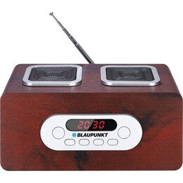Blaupunkt PP5BR Radio FM portatile 6 W LED Legno SD MP3