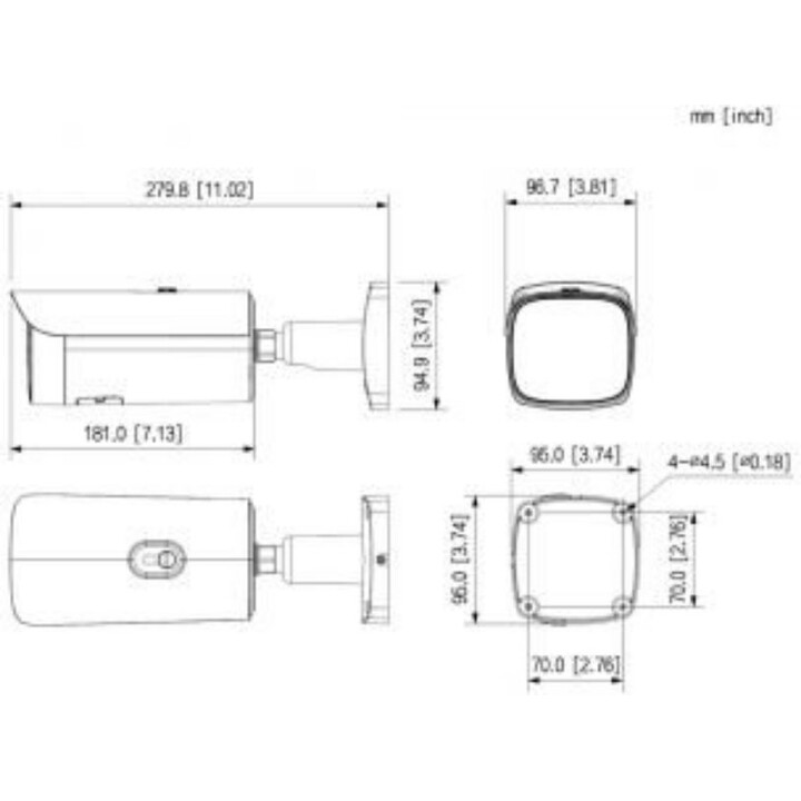 NET CAMERA 8MP BULLET/IPC-HFW5859E1-ZE-IL-2712 DAHUA