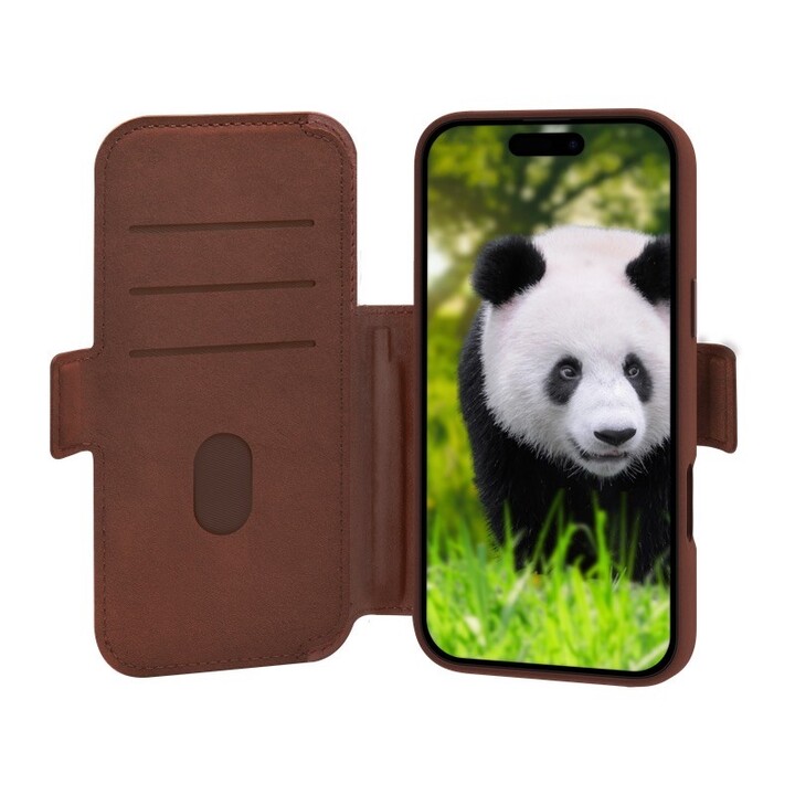 Lynge MagSafe - iPhone 17 Pro Max - Castanho Escuro