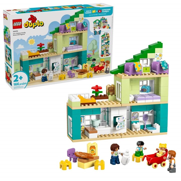 LEGO DUPLO La mia città, moderna casa familiare 10470
