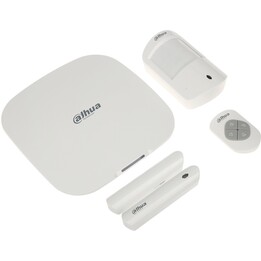 Dahua ART-ARC3800H-03-FW2-868 Kit de alarma inalámbrica, 868MHz Hub 150 Zonas 4G LTE/WiFi Ethernet