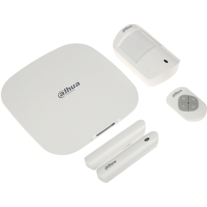 Dahua ART-ARC3800H-03-FW2-868 Wireless Alarm Kit, 868MHz Hub 150 Zonen 4G LTE/WiFi Ethernet