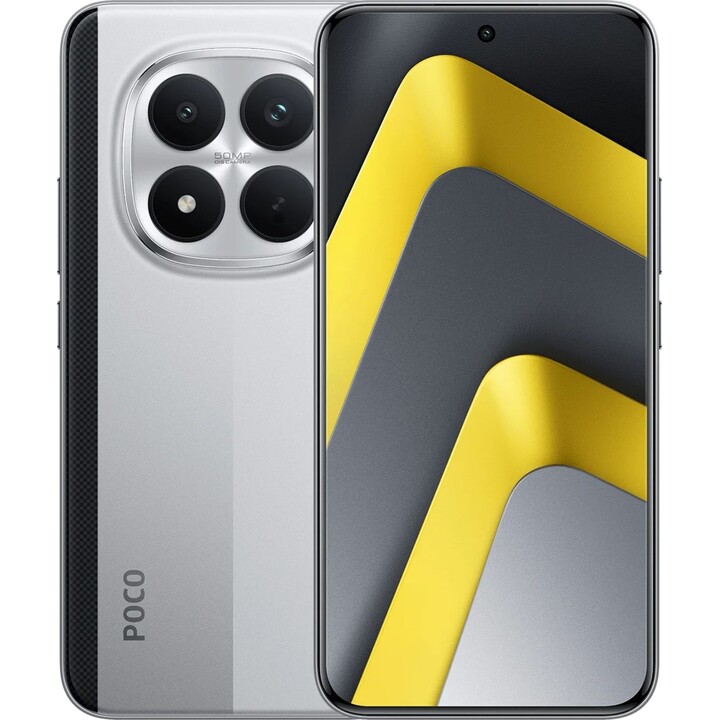 Xiaomi Poco M8 5G, 8GB 512GB, 6,77 AMOLED, 5520mAh, prata