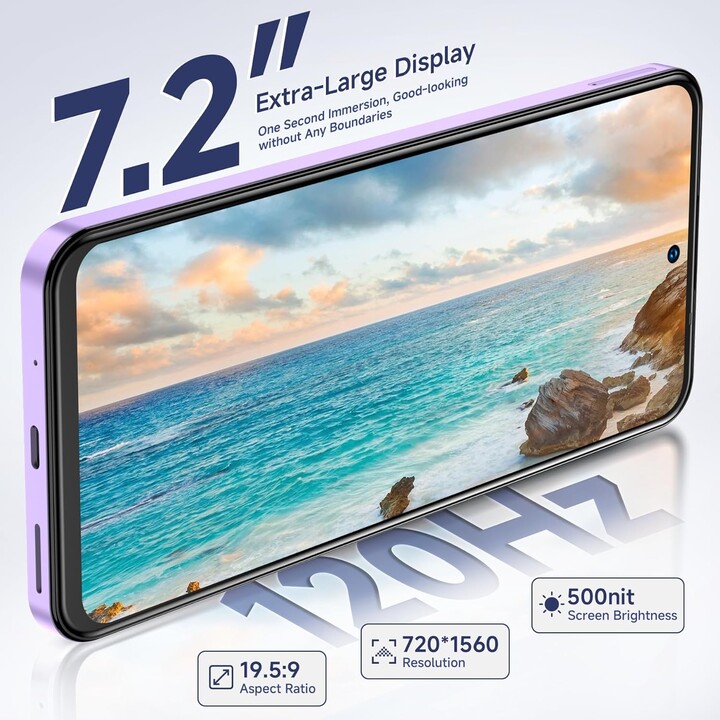 Oukitel C68 Plus, 4GB 128GB, 7.2 HD+, 6000mAh, Grigio