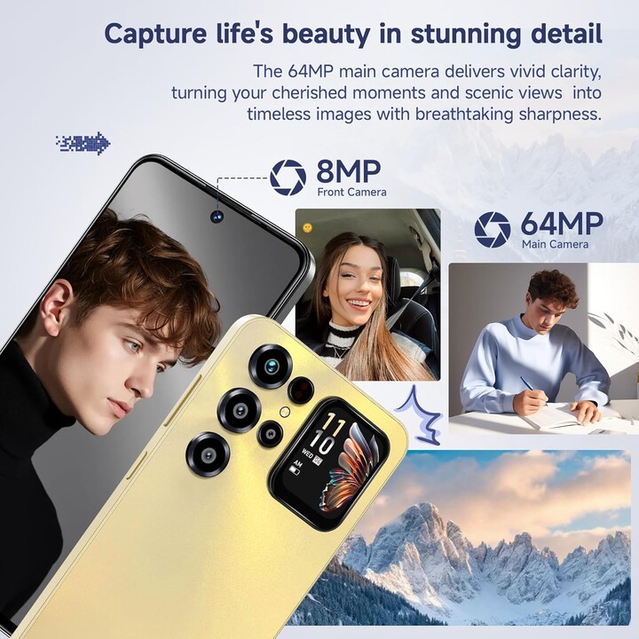 Oukitel C68 Plus, 4GB 128GB, 7.2 HD+, 6000mAh, Grigio