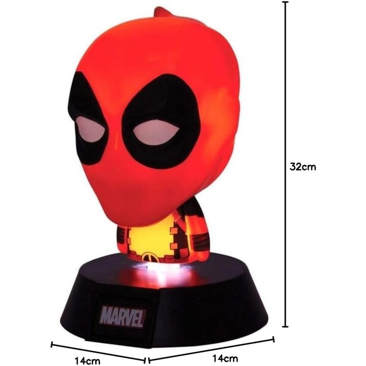 Lâmpada Paladone Icon Deadpool