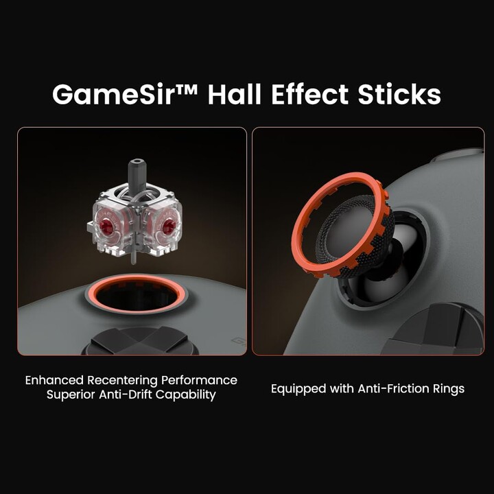 Controller wireless GameSir Nova 2 Lite Grigio