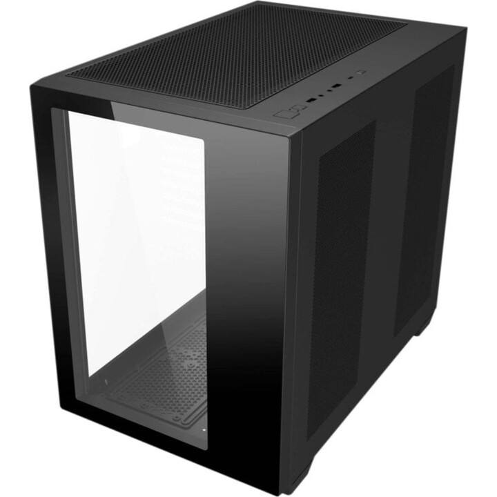 Abysm Danube SAVA 285 BX203 ARGB PC Tower con vetro temperato e USB 3.0 - Nero