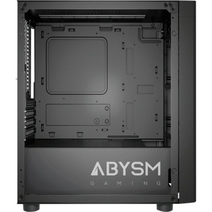 PC Tower Abysm Danube Inva MX202 Micro Tower Tempered Glass USB-C Black