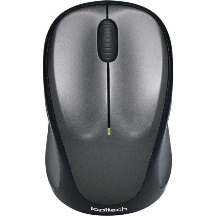 Mouse wireless Logitech M235 1000 DPI Grigio, ricevitore nano, 3 pulsanti