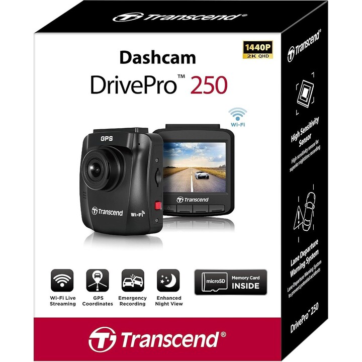 Transcend Dashcam DrivePro 250 32GB