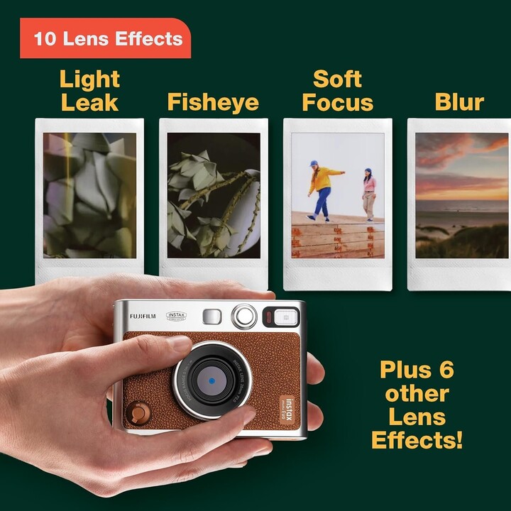 CÂMERA INSTANTÂNEA INSTAX MINI EVO/MARROM FUJIFILM