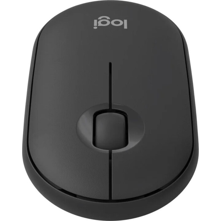 Logitech Pebble Mouse 2 M350s Ratón Bluetooth Clics Discretos Windows, macOS, iPadOS, Android, ChromeOS