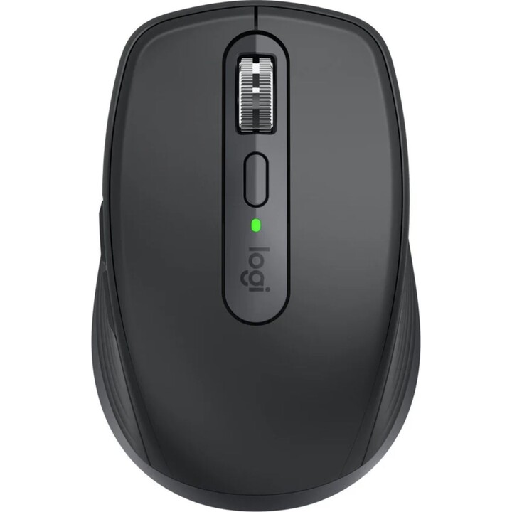 Logitech MX Anywhere 3S Mouse sem fio compacto e silencioso Bluetooth 8000 DPI cinza