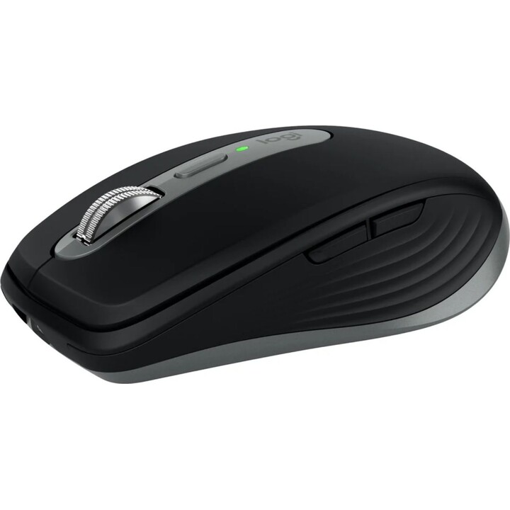 Logitech MX Anywhere 3S Kompakte, leise Bluetooth-Funkmaus, 8000 DPI, Grau