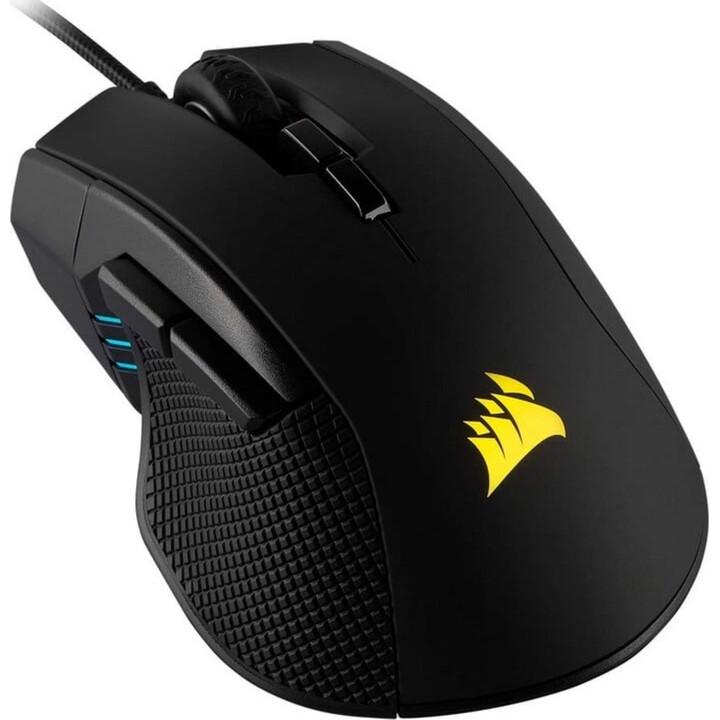 Corsair Ironclaw RGB-Gaming-Maus 18000 DPI, PMW3391-Sensor, 7 Tasten
