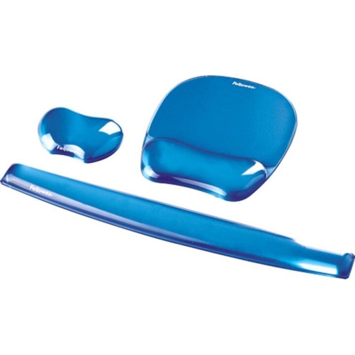 Descansa muñecas Fellowes 9114120 Azul Monocromo Gel Superficie Ergonómica