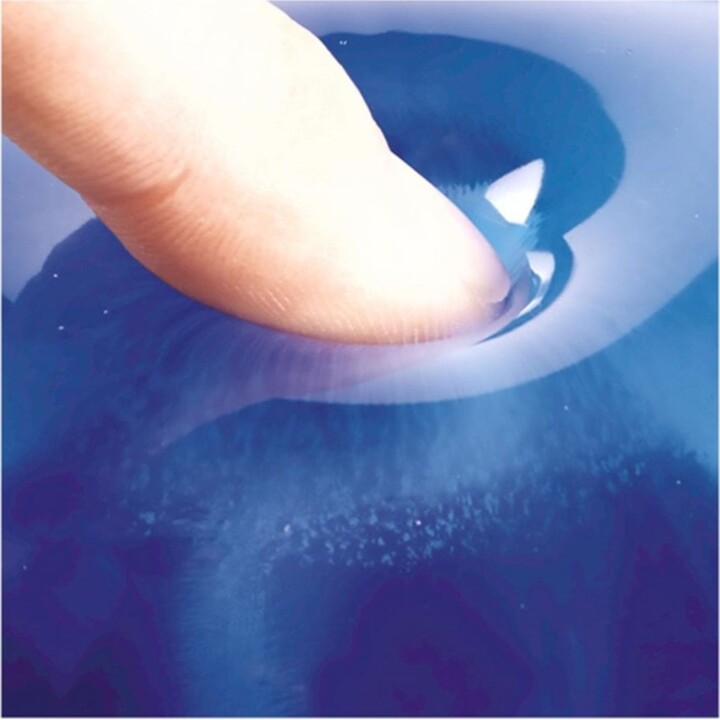 Poggiapolsi Fellowes 9114120 Superficie ergonomica in gel monocromatico blu