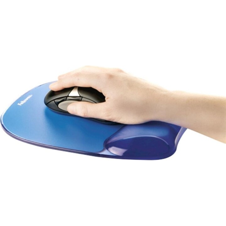 Descansa muñecas Fellowes 9114120 Azul Monocromo Gel Superficie Ergonómica