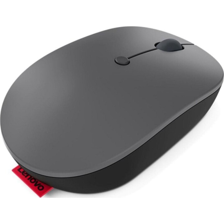 Mouse ambidestro Lenovo Go 2400 DPI ottico RF Wireless nero grigio USB-C