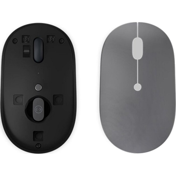 Mouse ambidestro Lenovo Go 2400 DPI ottico RF Wireless nero grigio USB-C