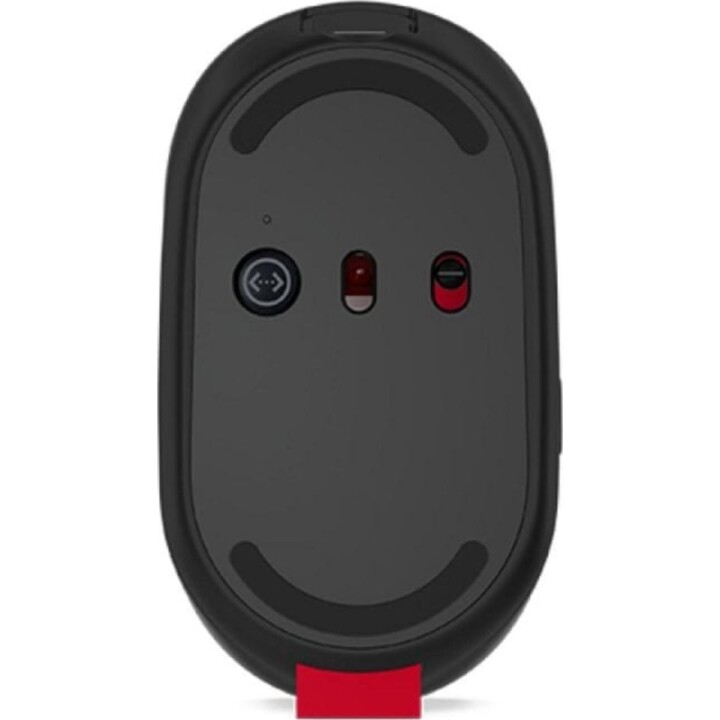 Mouse ambidestro Lenovo Go 2400 DPI ottico RF Wireless nero grigio USB-C