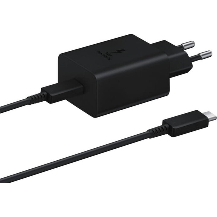 EP-T4510XBEGEU Samsung 45W USB Type-C Cable USB Type-C Super Fast Charging Black - Wall Charger