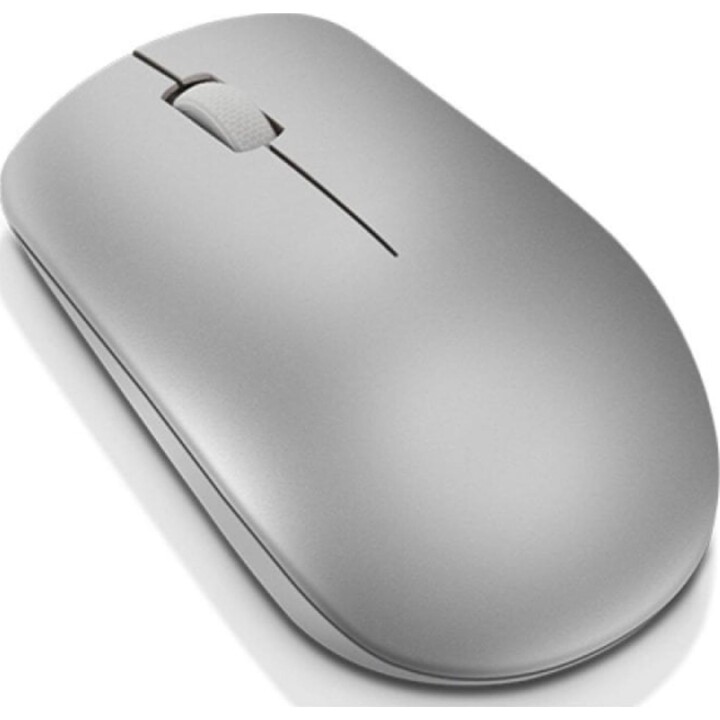 Ratón Lenovo 530 Inalámbrico Óptico Ambidextro 1200DPI Gris Platino USB Nano Receptor