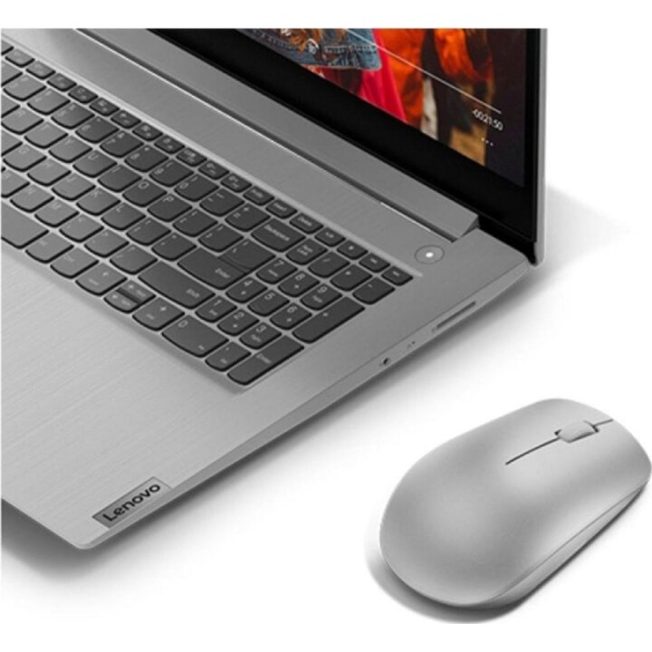 Ratón Lenovo 530 Inalámbrico Óptico Ambidextro 1200DPI Gris Platino USB Nano Receptor