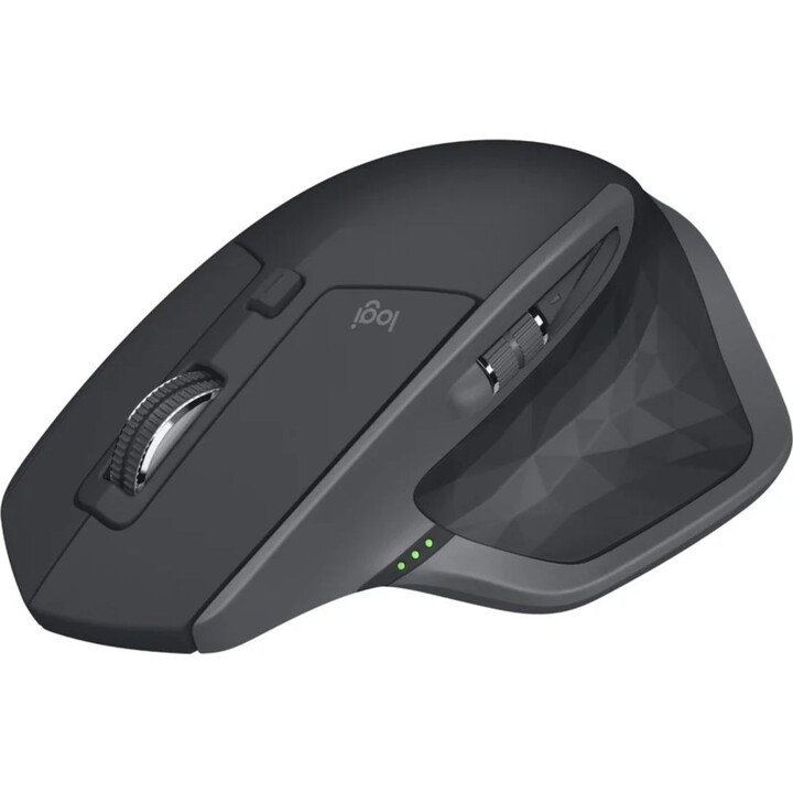 Logitech Mx Master 2s kabellose Maus, Graphit, Dunkelfeldsensor, 1000 DPI